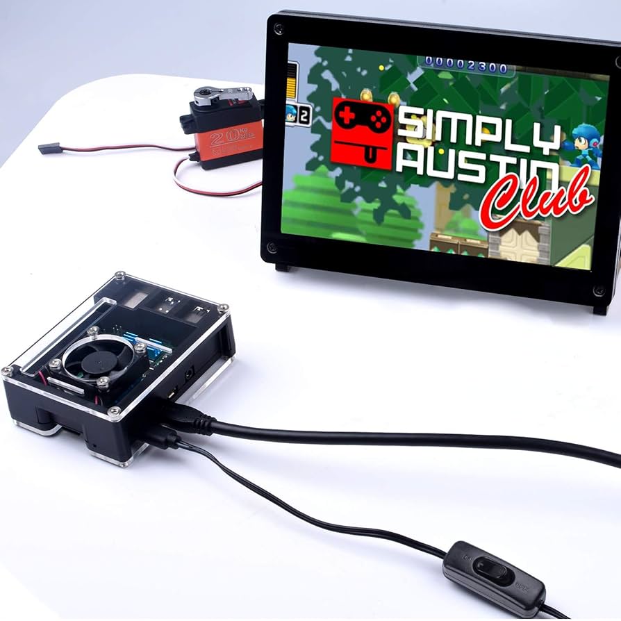 Raspberry Pi 4B 4GB （ケース、電源付き） Amazon.co.jp: Miuzei 最新 Raspberry Pi 4 ケース ラスベリー