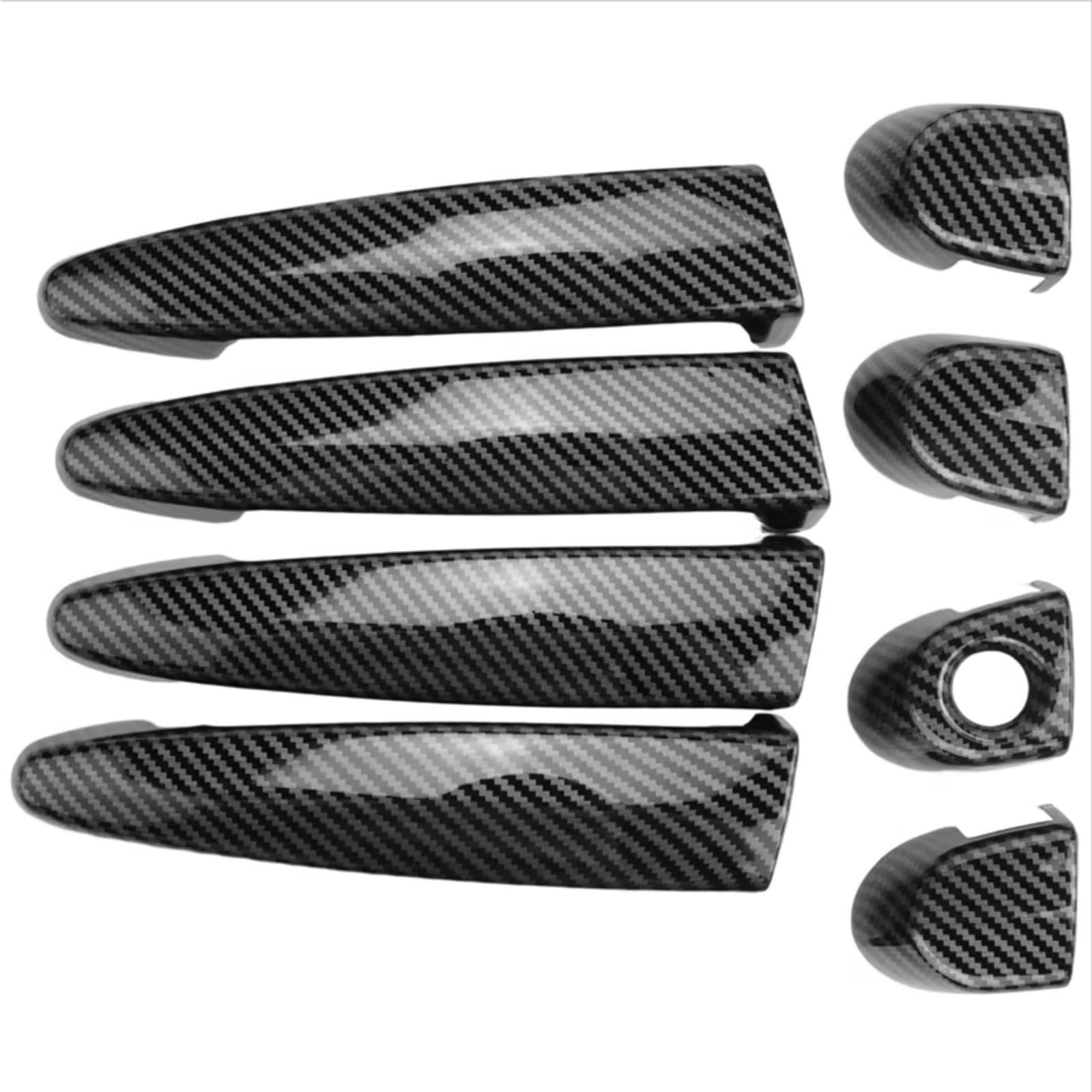 FVOIRSS Outer Door Handle Compatible with BMW M3 F80 2014 2015 2016 2017 2018 2019 for E71M 2008-2013 Car Door Handle Cover Decoration Exterior Accessories