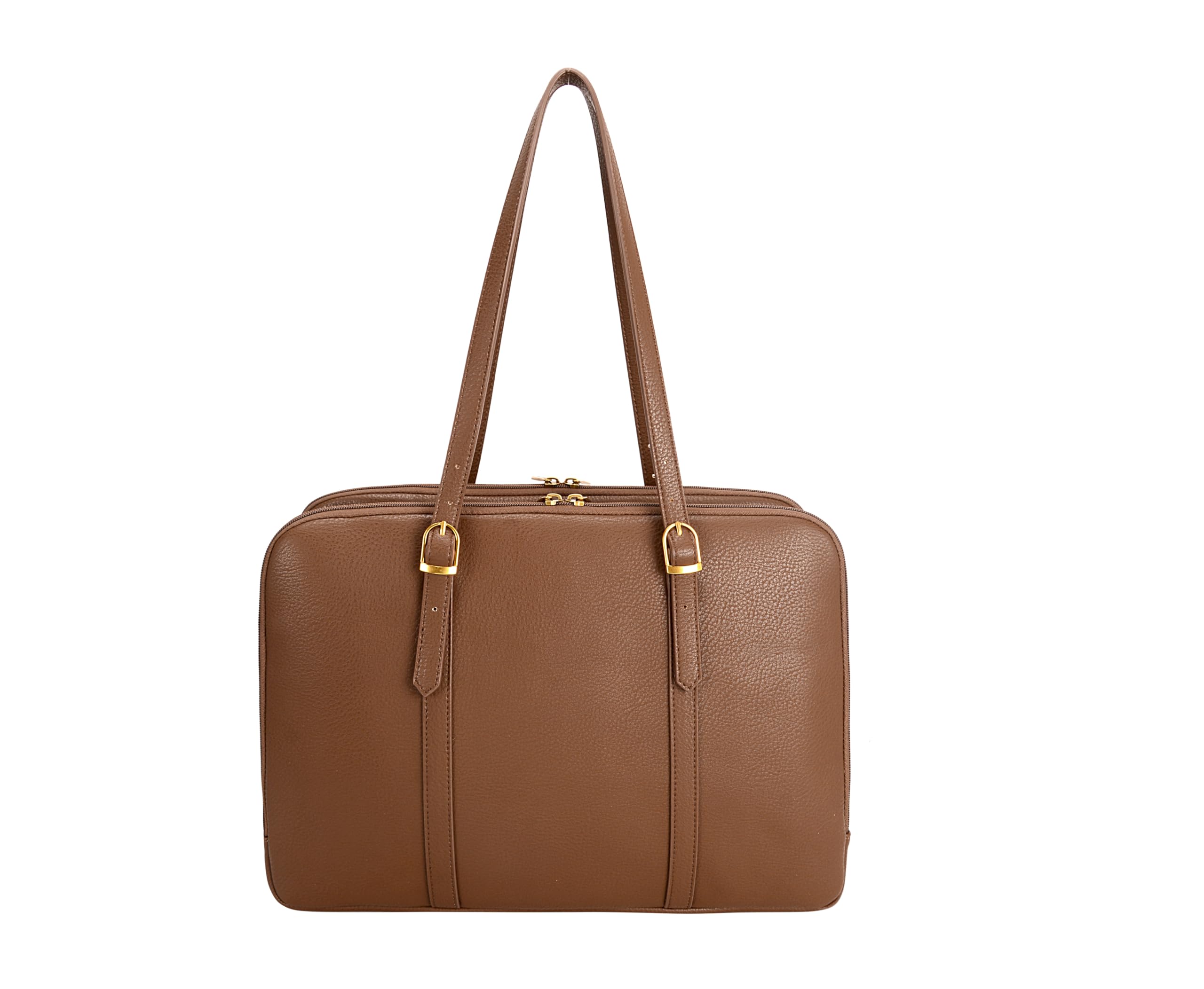 David Jones Damen-Einkaufstasche, Kunstleder, 3 Fächer, A4, Schultertasche, Paris