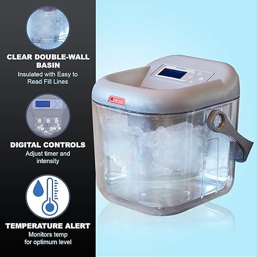 Miniatura 2 de Máquina de terapia de frío Gen 1 - Sistema de circulación de hielo con puño ajustable grande para rodilla, hombro, tobillo, dolor de cuello y