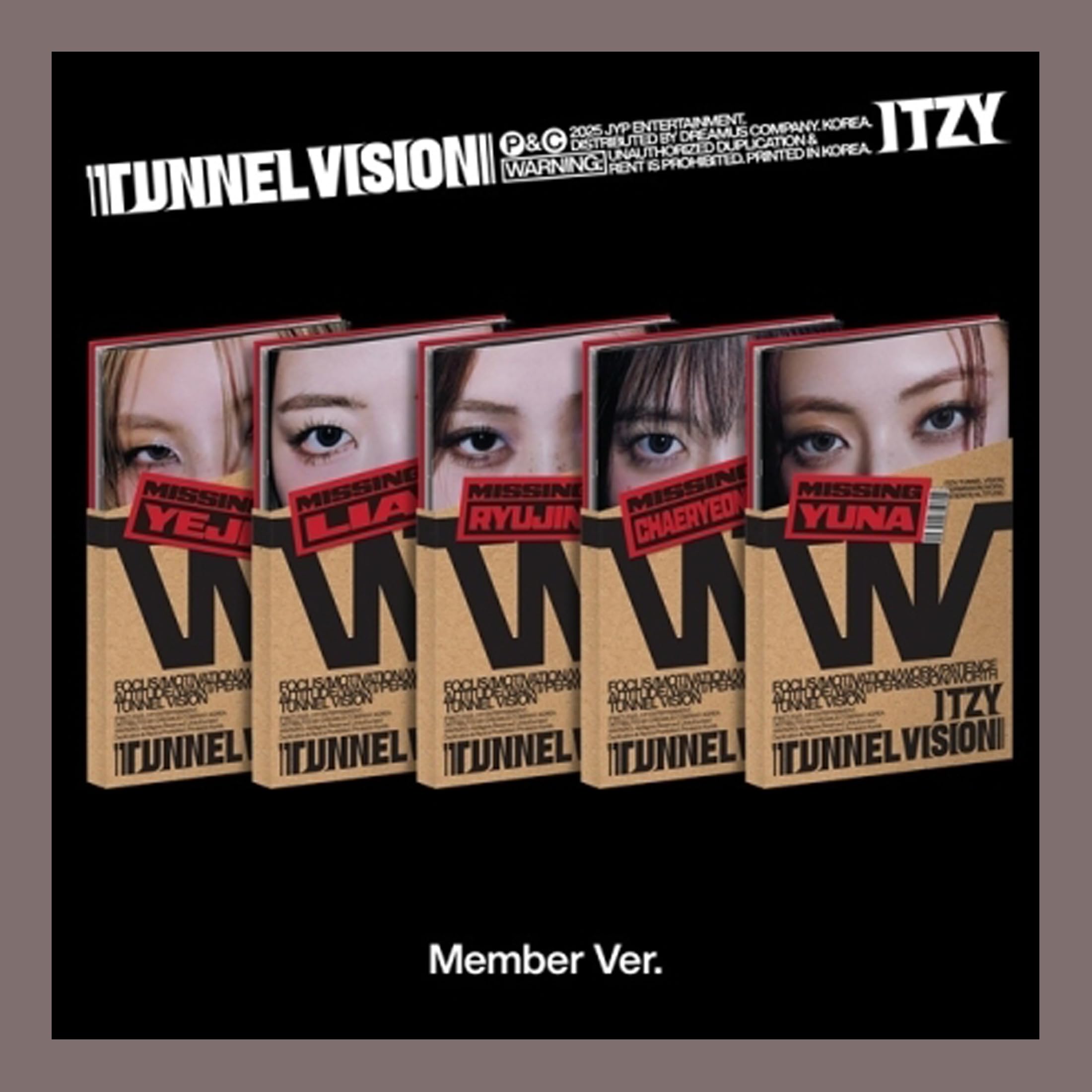 Générique IT'ZY Tunnel Vision [Photobook Ver.] 11th Mini