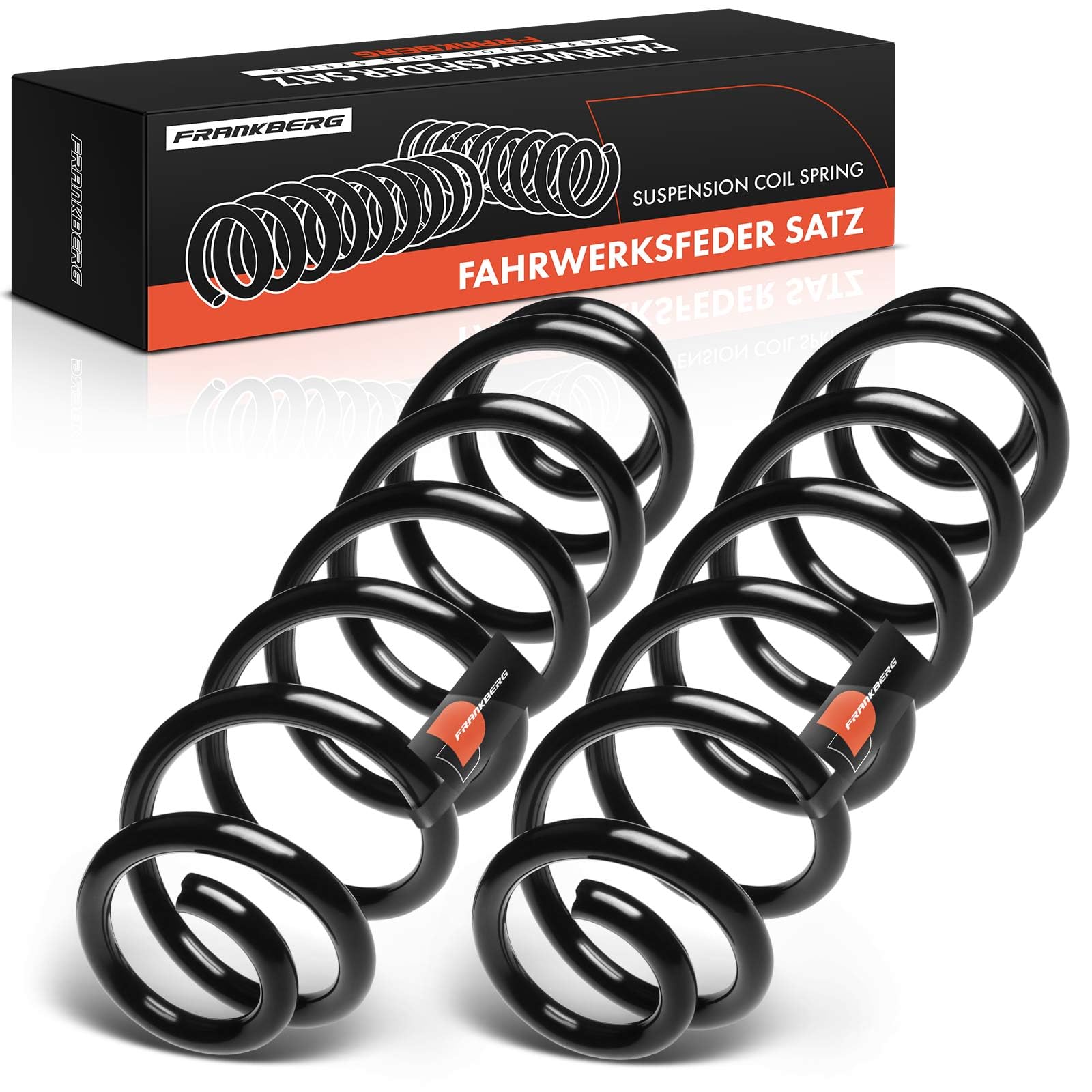 Ressorts De Suspension Arrière Pour Volkswagen Passat 3C2 / 362 (2005-2014) - 2 Pièces - Remplace 3C0511115AC - Sans Suspension Sport - Dimensions Environ 353 Mm