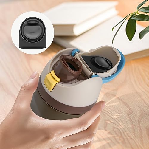 Miniatura 2 de 4 tapones de tapa de repuesto Owala FreeSip de 24 onzas, 32 onzas, junta de botella de agua, tapa superior de repuesto compatible con botella de