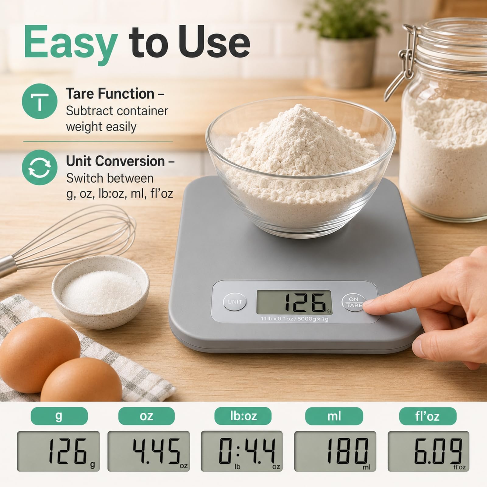 Smart Food Scale - Calorie Counting & Nutrition -7