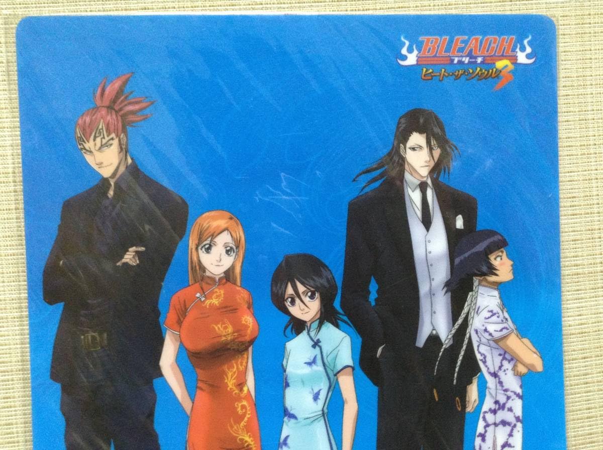 Amazon.co.jp: BLEACH 下敷き ヒート ザ ソウル3 朽木ルキア,井上織姫