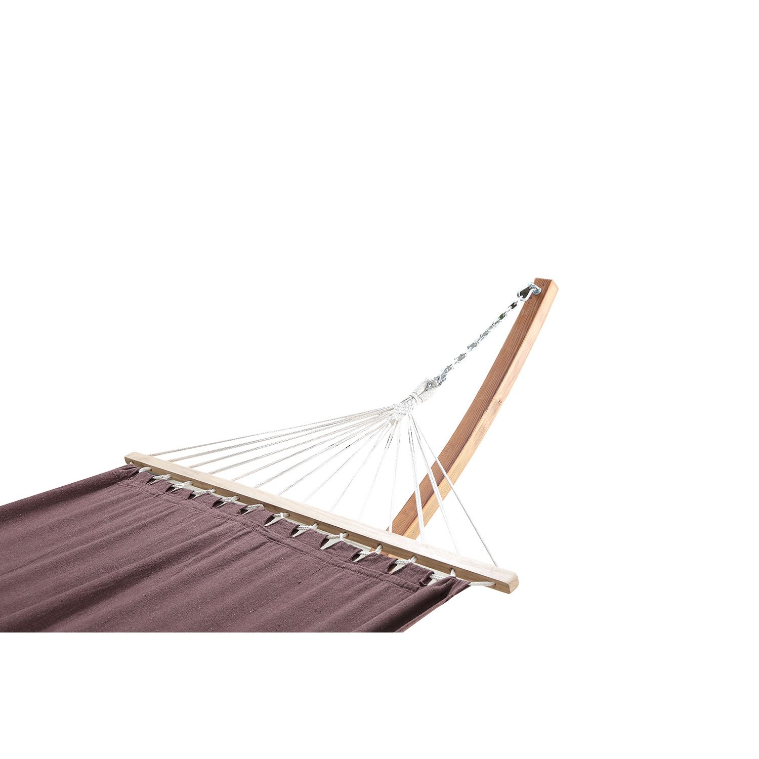 Hamac sur Pied Support Bois LAGOA 1 Place 315 cm