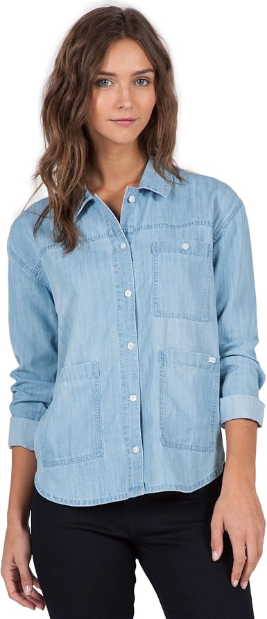 Sleeve denim shirt at Amazon 