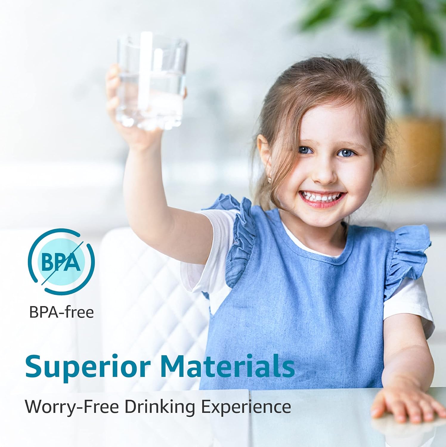 AQUA CREST AQK-PF-01A Plus Replacement Filters for All Waterdrop Pitcher Filtration System, Last Up to 3 Months or 200 gallons (Pack of 3) : Tools & Home Improvement