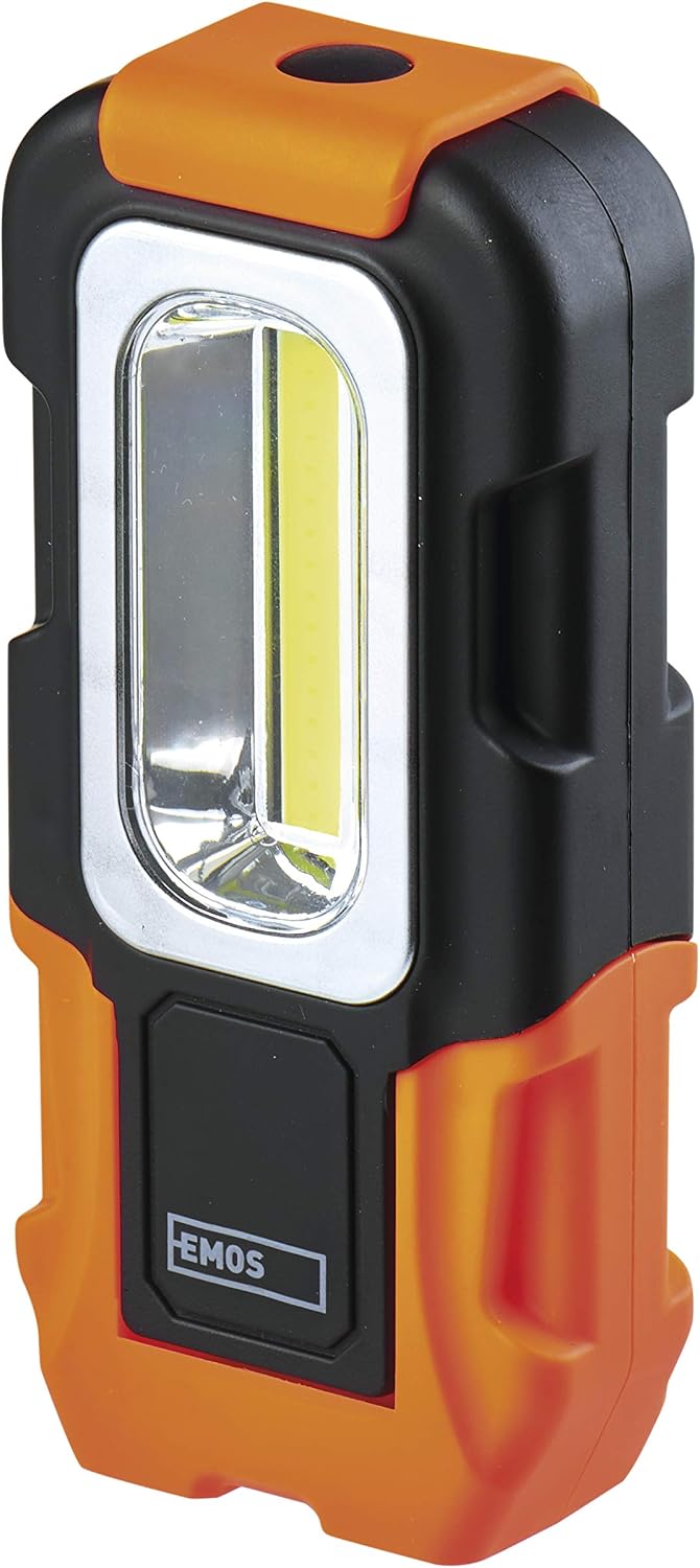 EMOS P3888 Plastic Torch 3 W COB LED for 3x AAA