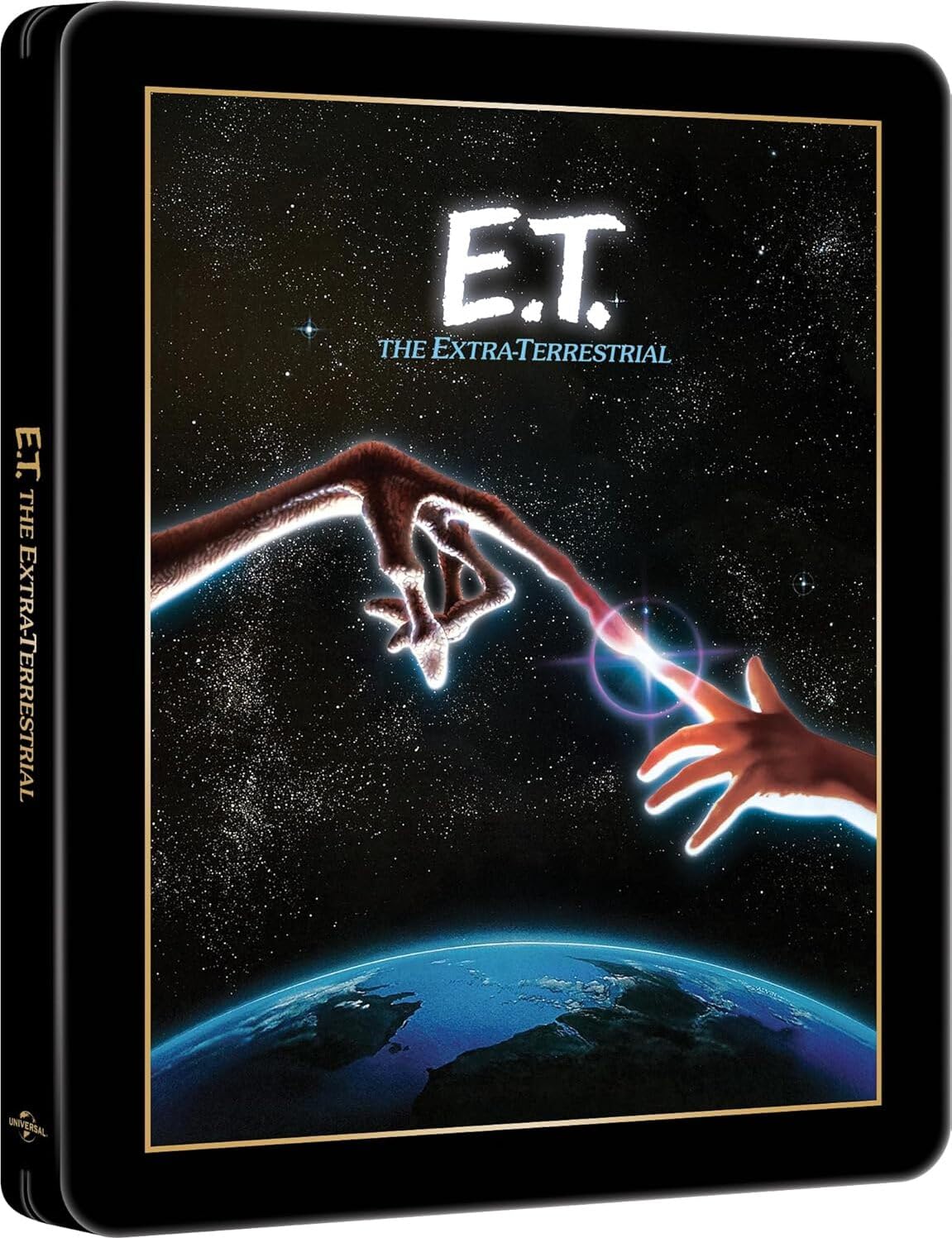 E.T. the Extra-Terrestrial (Limited Edition, SteelBook) [Special Bonus Features / 1982] [4K UHD + Blu-ray] [Region Free]