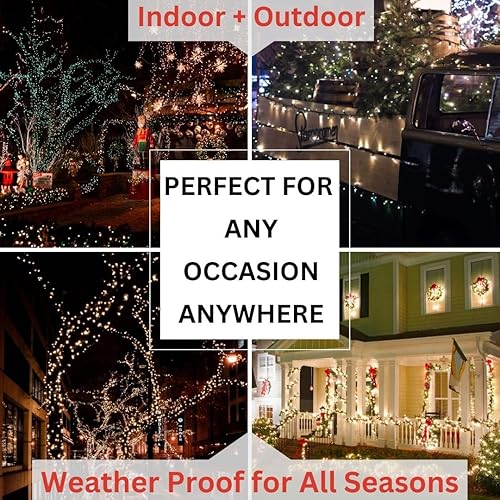 Miniatura 6 de Luces LED para árbol de Navidad, 60 unidades, luces G12 Globe para interiores y exteriores, mini bola de alambre verde de 20 pies, certificado UL