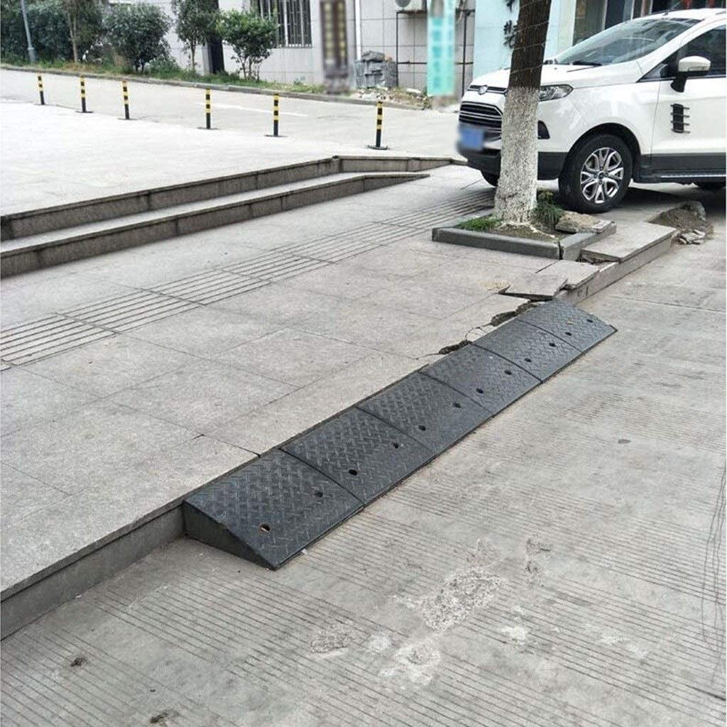 Tappetino in Salita per Auto all'aperto, Protezione Solare Estiva Rampe per marciapiede Parcheggio Rampe di carico in Fabbrica Altezza: 7-10 cm
