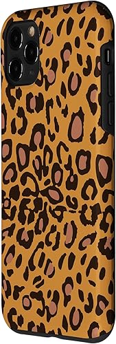 Miniatura 2 de Funda para iPhone 11 Pro Brown Leopard Cheetah Pattern Print para niña y mujer