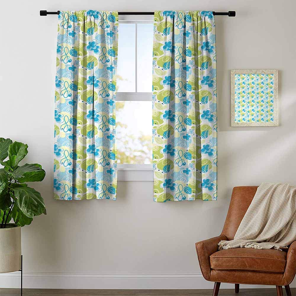 Jaclyn Smith Blue Curtains Curtains & Drapes