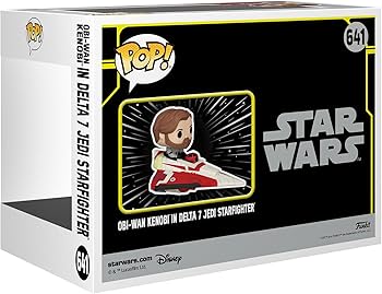 Amazon.com: Funko POP! Rides: Star Wars - OBI-Wan Kenobi in Delta