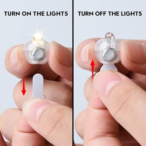 Miniatura 7 de 50 mini lámparas de bola LED redondas con flash para globos, luces de globo para linterna de papel, luz de globo, decoración de fiesta, boda,