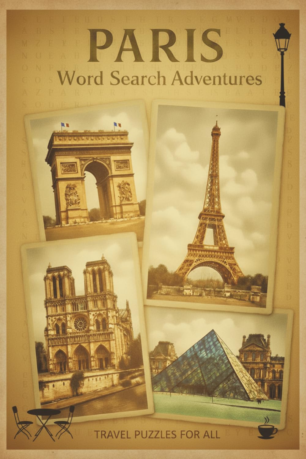 Paris Word Search Adventures: Explore the City of Lights with Engaging Puzzles of Monuments, Cafés & Culture