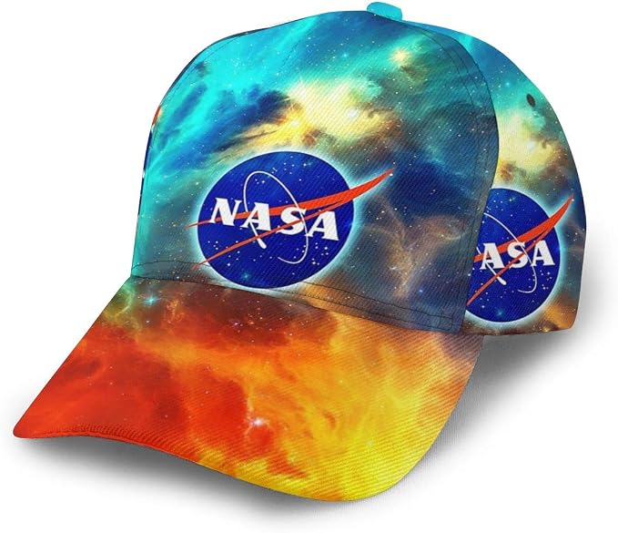 Berretto da Baseball Space Nebulosa Galaxy NASA Baseball cap Trucker Hat  Summer Sun Sport Outdoor Snapback Cappelli Neri : Amazon.it: Abbigliamento
