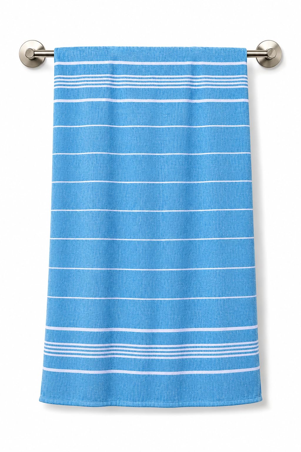 COMFORT WEAVE Cotton Bath Towels - Multicolor Pack of 2 -4
