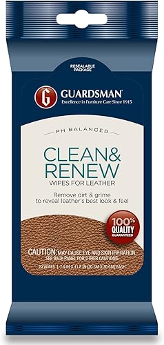 Guardsman Toallitas limpiadoras de cuero