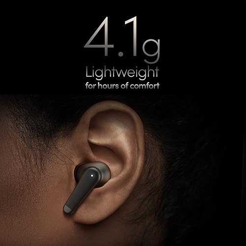 Miniatura 5 de Palm Buds Pro, auriculares inalámbricos con cancelación de ruido, ligeros y cómodos, graves profundos, 6 micrófonos, ANC híbrido, modo ambiente,