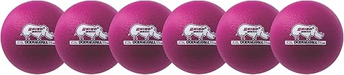 Miniatura 10 de Champion Sports® Rhino Skin® Juego de pelotas de eva de bajo rebote y unidades individuales para patio de juegos, educación física, patio trasero