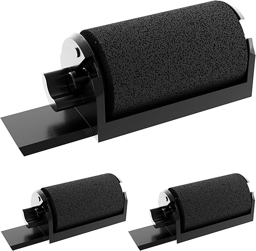 (3 Pack) Inkvo IR40 Compatible Replacement Calculator Ink Roller Black