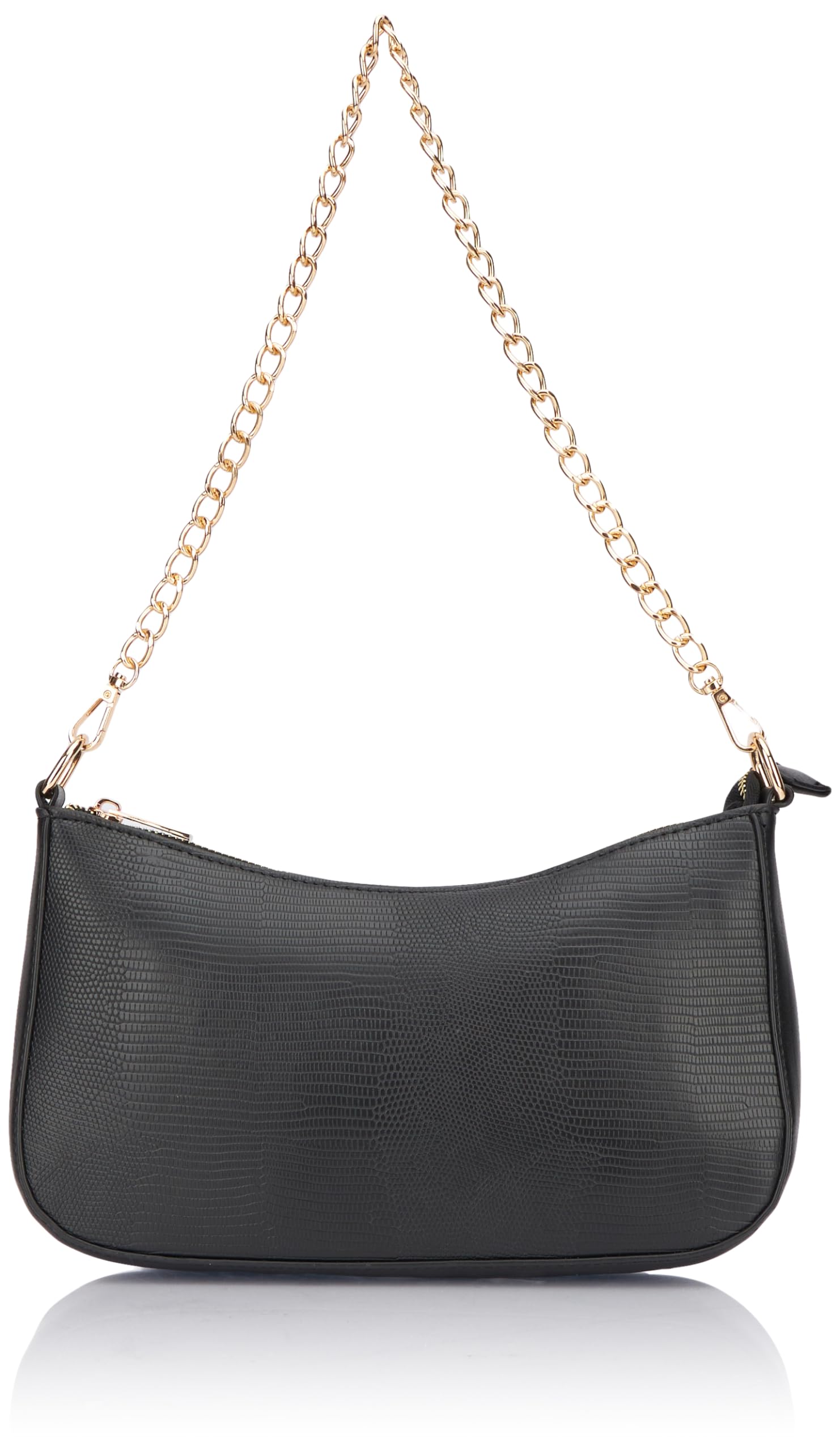 FENIA Women's Shoulder Bag, Black, black, One size