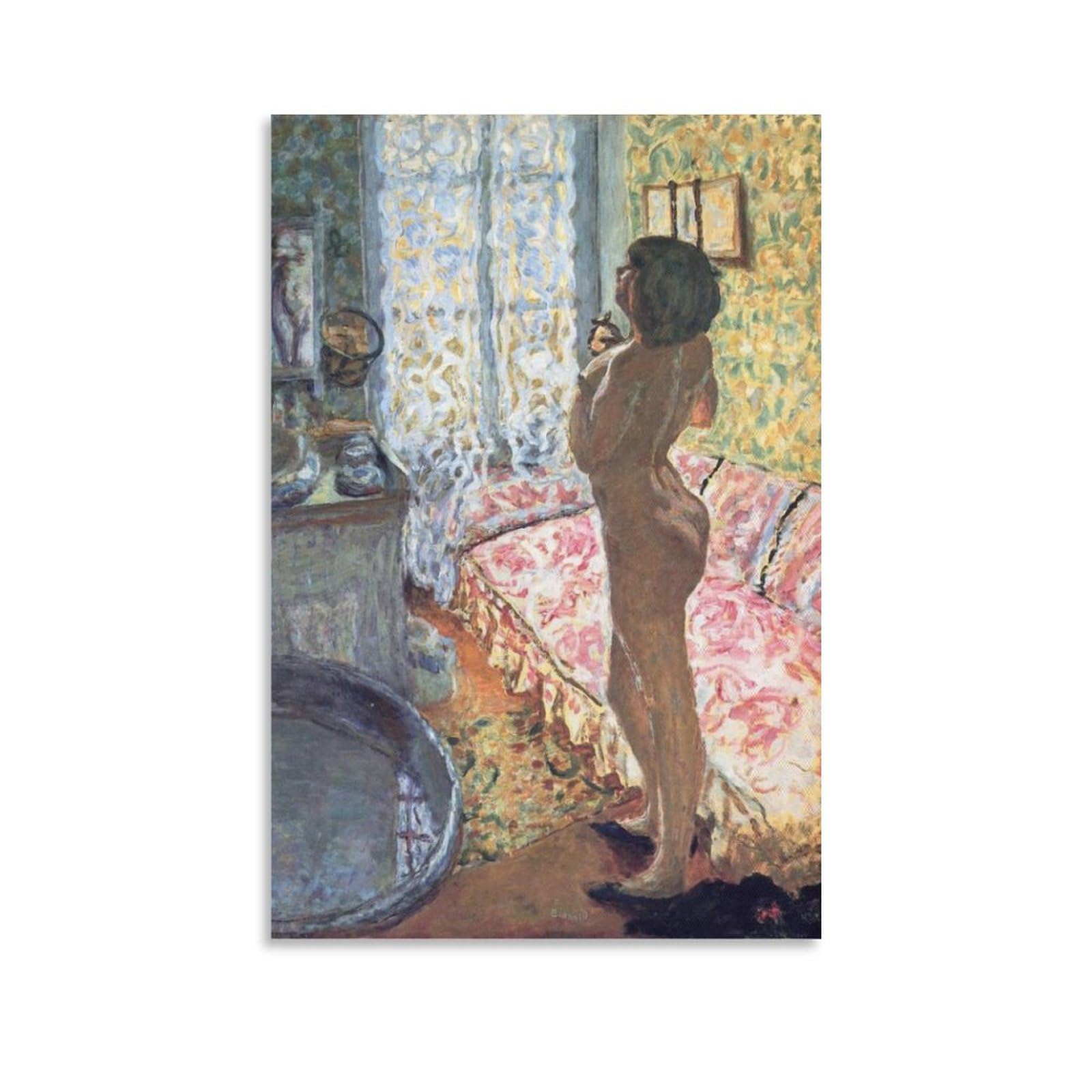 Amazon.co.jp: Pierre Bonnard ピエール・ボナール 《逆光の裸婦