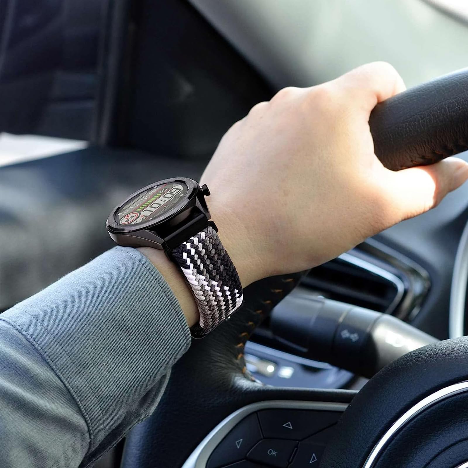 TiMOVO Cinturino Universale 22mm, Cinturini di Ricambio per Smartwatch