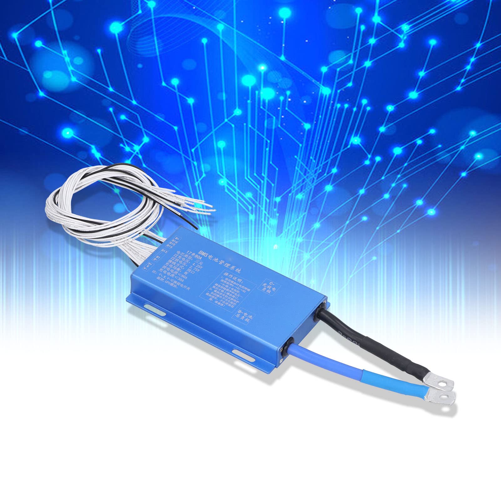 Moduł ładowarki baterii litowej 17S 80A Płyta ochronna z ładowaniem balansowym Wysoka precyzja wykrywania napięcia Trwały stop aluminium do elektronarzędzi Pojazdy elektryczne