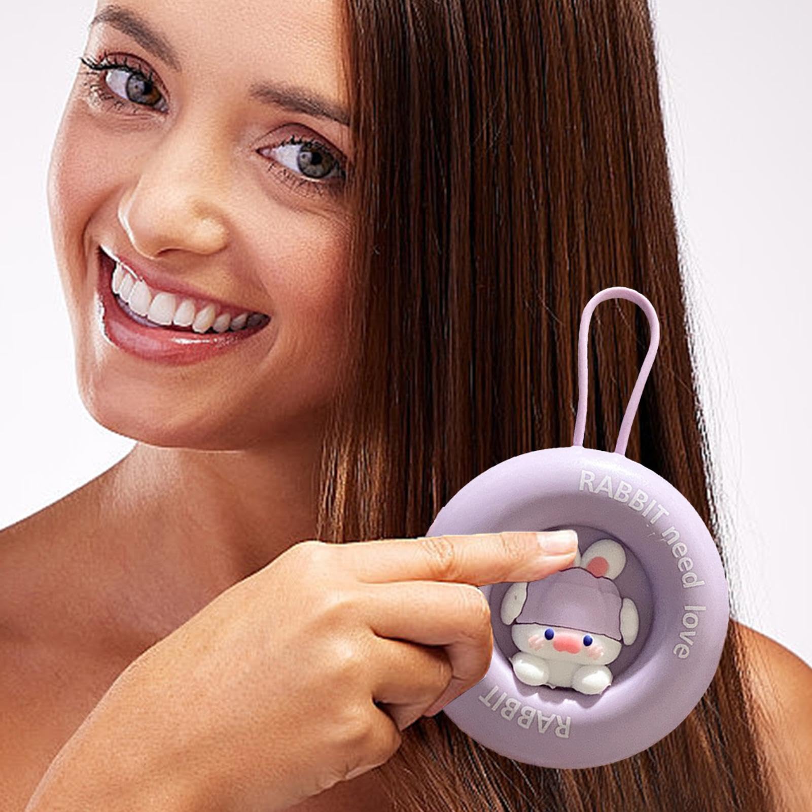 Scrubber per capelli, strumento per massaggio del cuoio capelluto Spazzola
