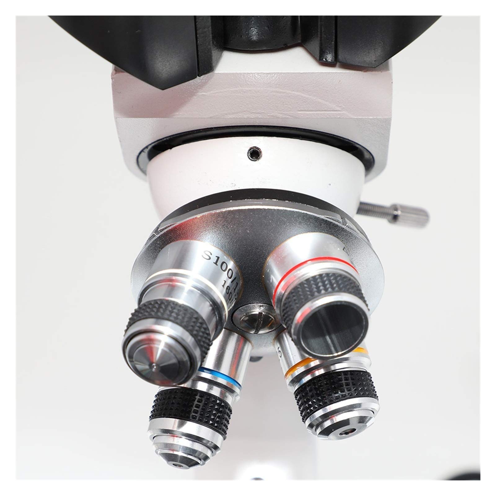 Microscopio biologico, X-S-P100S-M Trinocluar Biologico 40x-1600x LED School Student