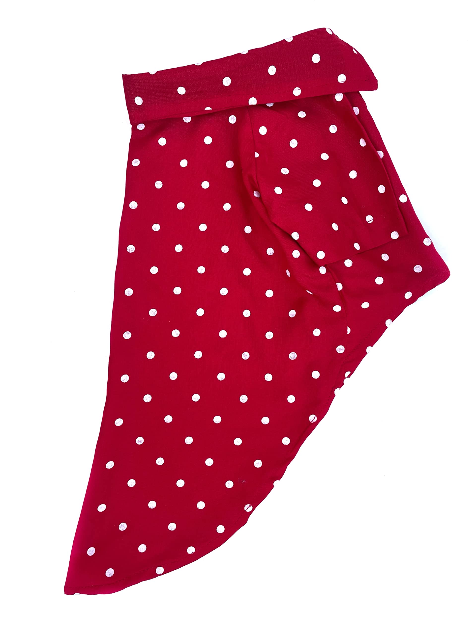Pets Planet Super Soft Trendy Printed Shirt Dogs Cat Puppy Clothes and Summer Reversible Ultra Comfort Apparel Cotton Breathable Basic Vest Light Weight Thin (4XL, 26 Inch, Redpolkadotshirt) 1