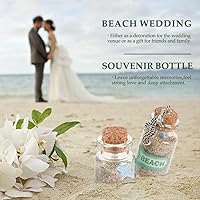 Vista 5 de Paquete de 15 botellas de vidrio de 1.35 onzas líquidas con tapones de corcho, para botellas de hechizos, tarros de especias, recuerdos de fiesta