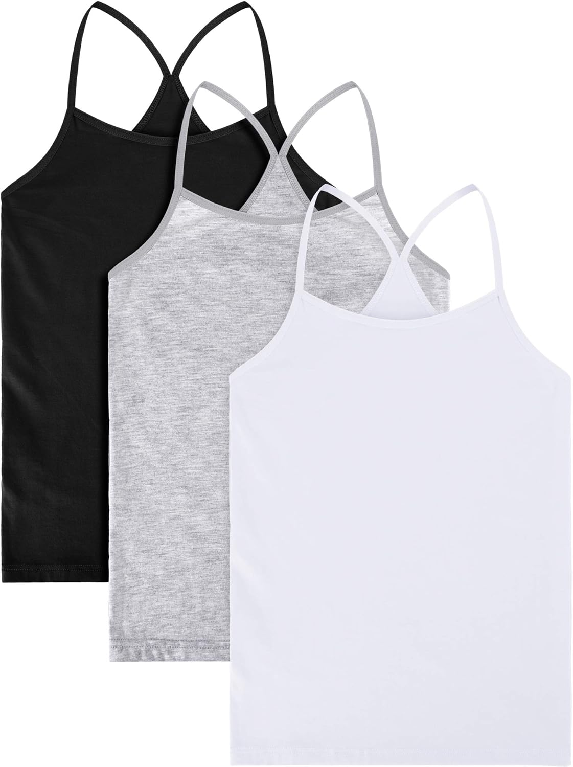 3 Pieces Girl Dance Tank Top Sleeveless 