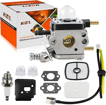 Huztl Carburetor for Mantis Tiller 7222M 7222 7222E 7225 7230 7234 7240 7920 7924 C1U-K54A Carb for Echo TC-210 HC-1500 Cultivator Parts