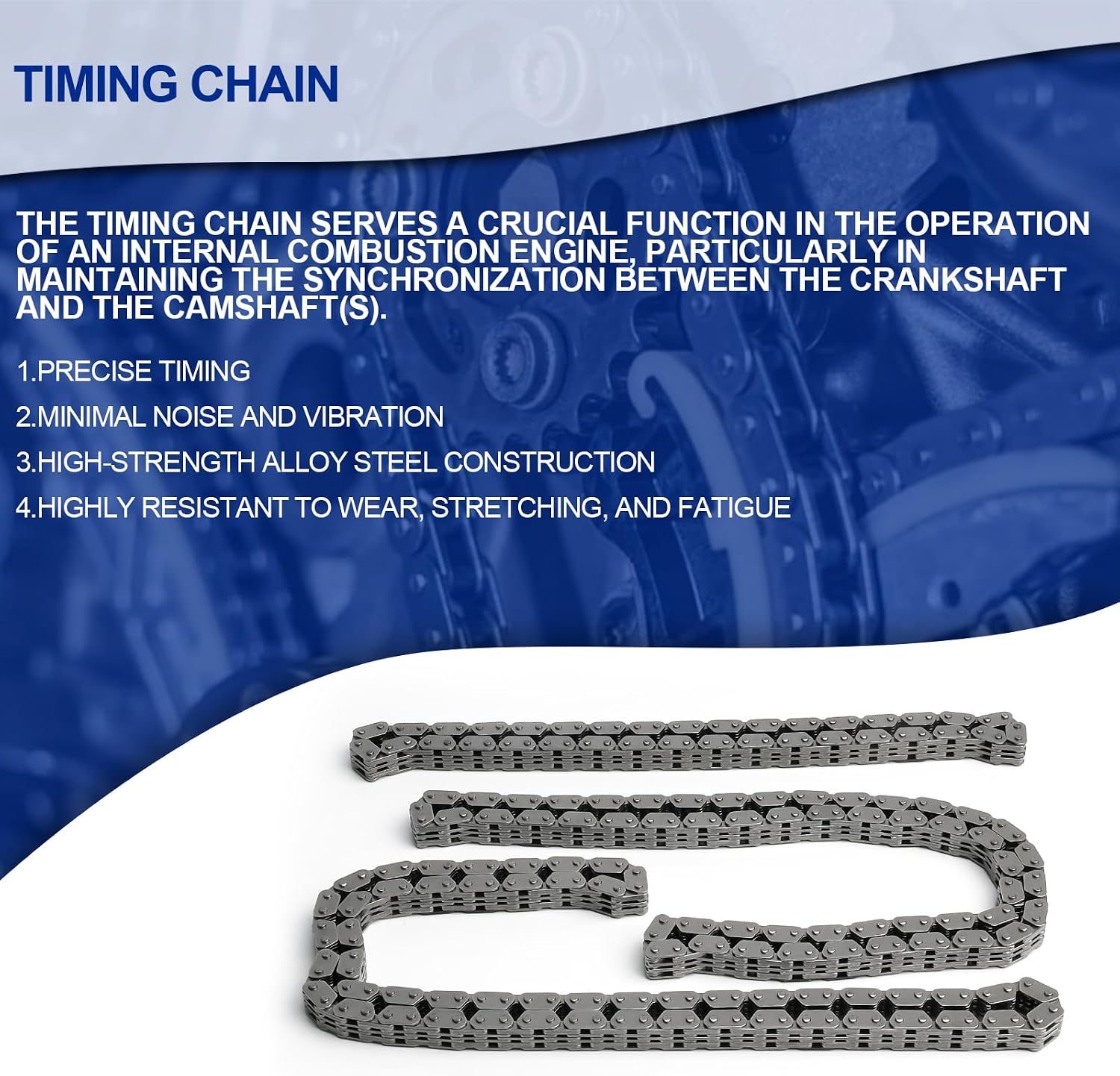 Timing Chain Kit For 2006 For Jeep Commander,2002-2007 For Dodge Dakota,2003-2008 For Dodge Durango,2005-2006 For Jeep Grand Cherokee,2006-2007 For Mitsubishi Raider,2003-2007 For Dodge Ram 1500 NGC