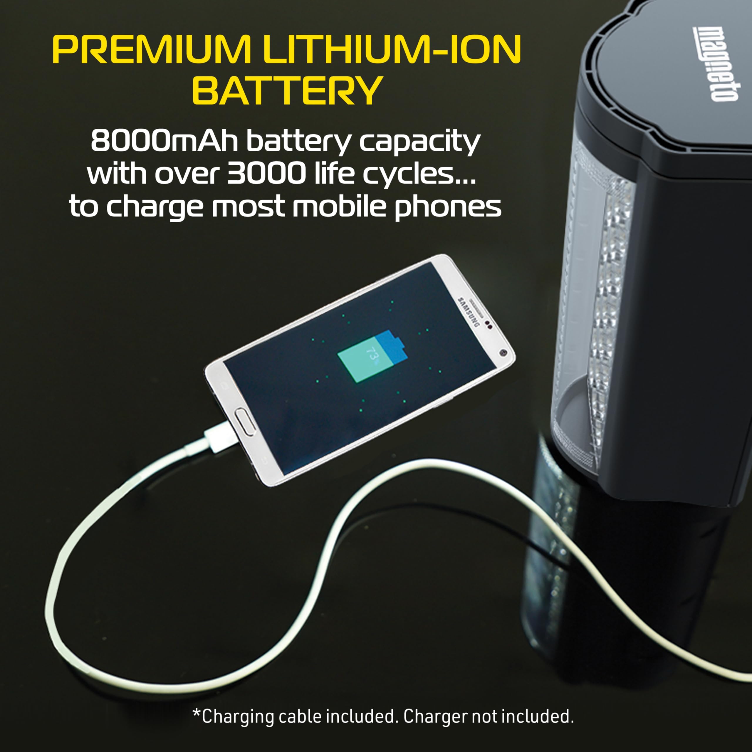 Magneto Premium Lithium-Ion LED Lantern : Amazon.co.za: DIY & Tools