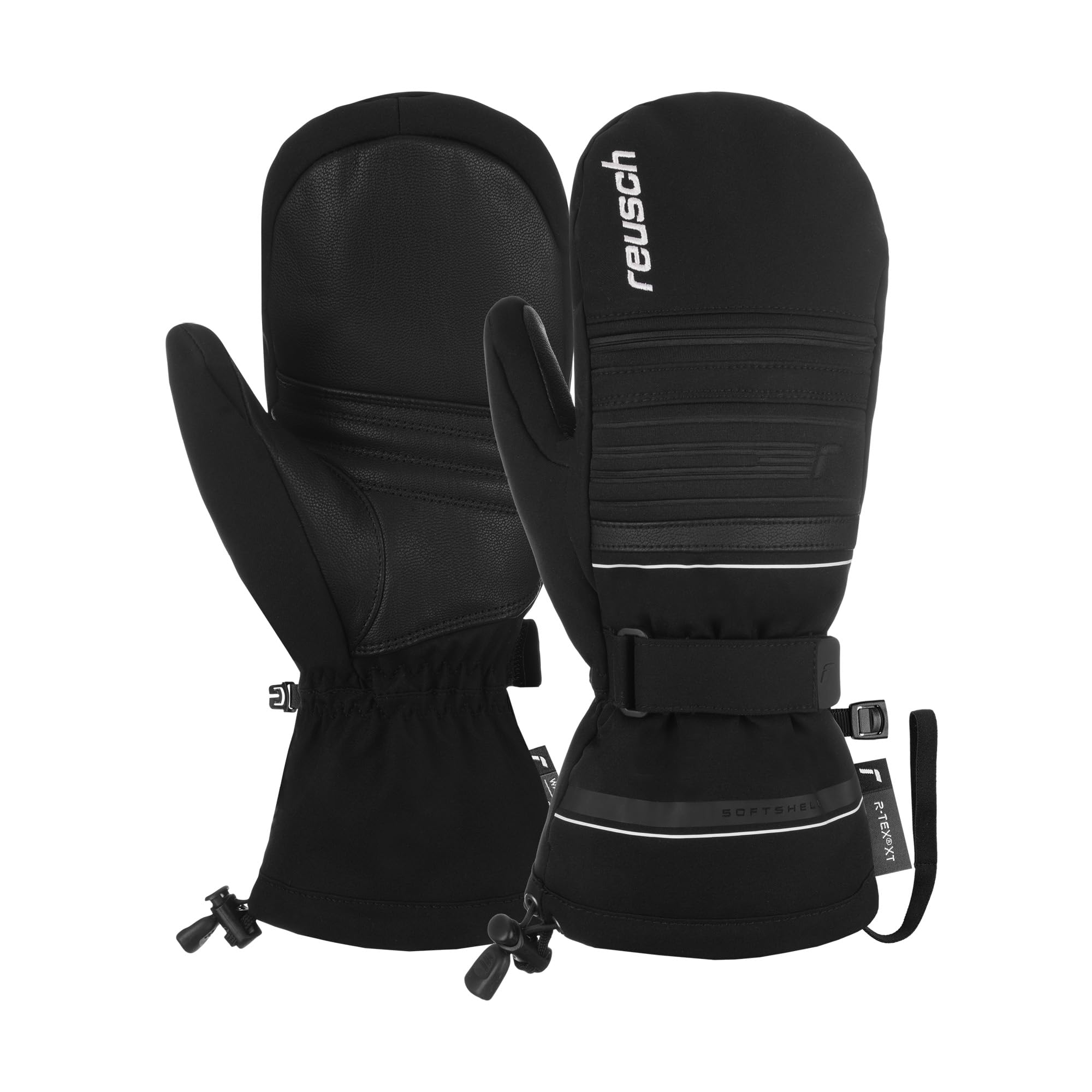 Reusch Conan R-TEX XT Mitten warme, wasserdichte, Winddichte und atmungsaktive Unisex Fausthandschuhe Winterhandschuhe Skihandschuhe Fäustlinge Herren Damen