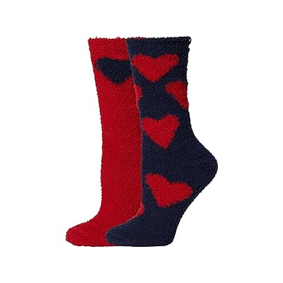 Barefoot Dreams Cozychic(r) Heart Print Sock Set Women