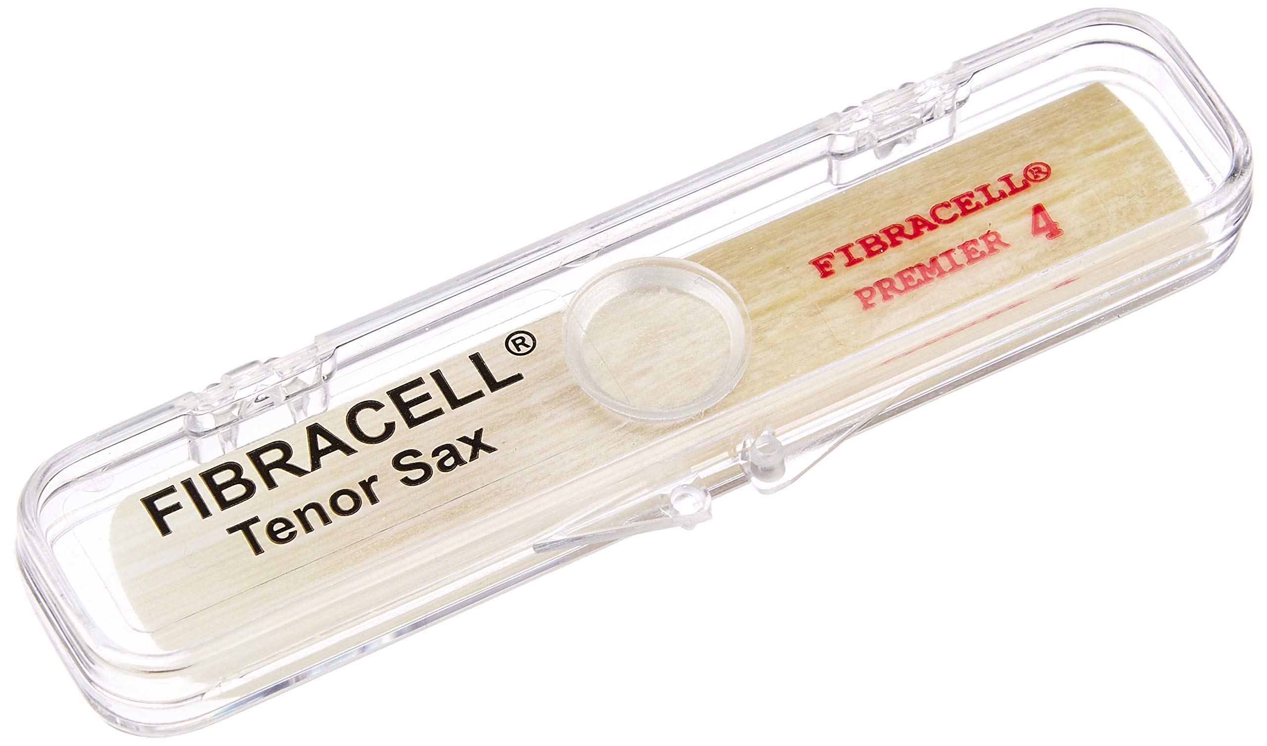 Fibracell FCTSP4 - Lengüeta para saxofón tenor (dureza 4.5, dura, media, pack de 5)