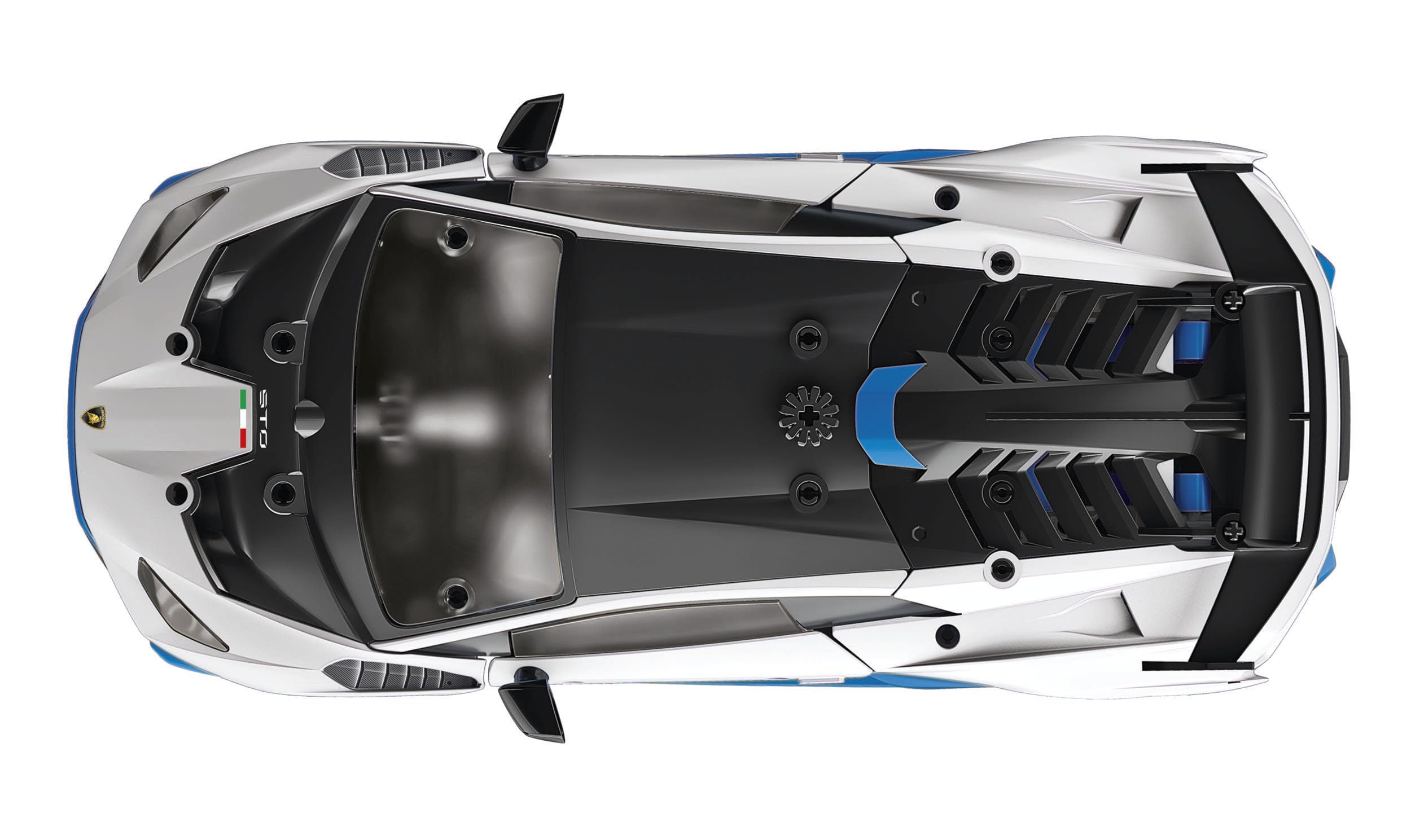 Clementoni Scienza e Gioco Build- Lamborghini Huracan STO Laboratorio di Meccanica, Kit Costruzioni Bambini 8+Anni, Auto Sportiva da Assemblare con Differenziale, Made in Italy, Lingua Italiana, 19491