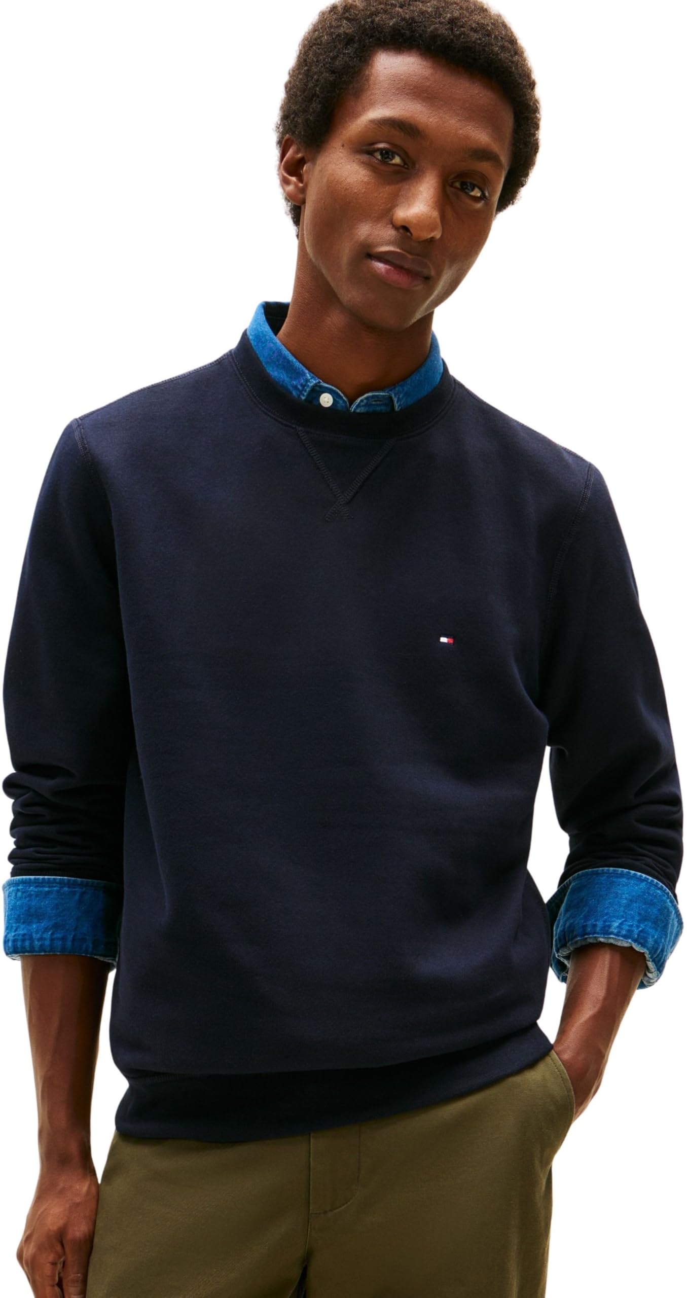 ESSENTIAL FLEECE CREWNECK Sweatshirt Erkek