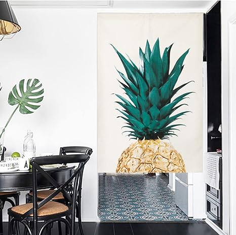 Amazon のれん おしゃれ 北欧 つっぱり 間仕切り カーテン ドアカーテン 目隠し 仕切り 出窓 おしゃれ ロング 90 1cm 花柄 カラー フラワー ボタニカル かわいい 装飾 出入り口 パーテーション 玄関インテリア のれん オンライン通販