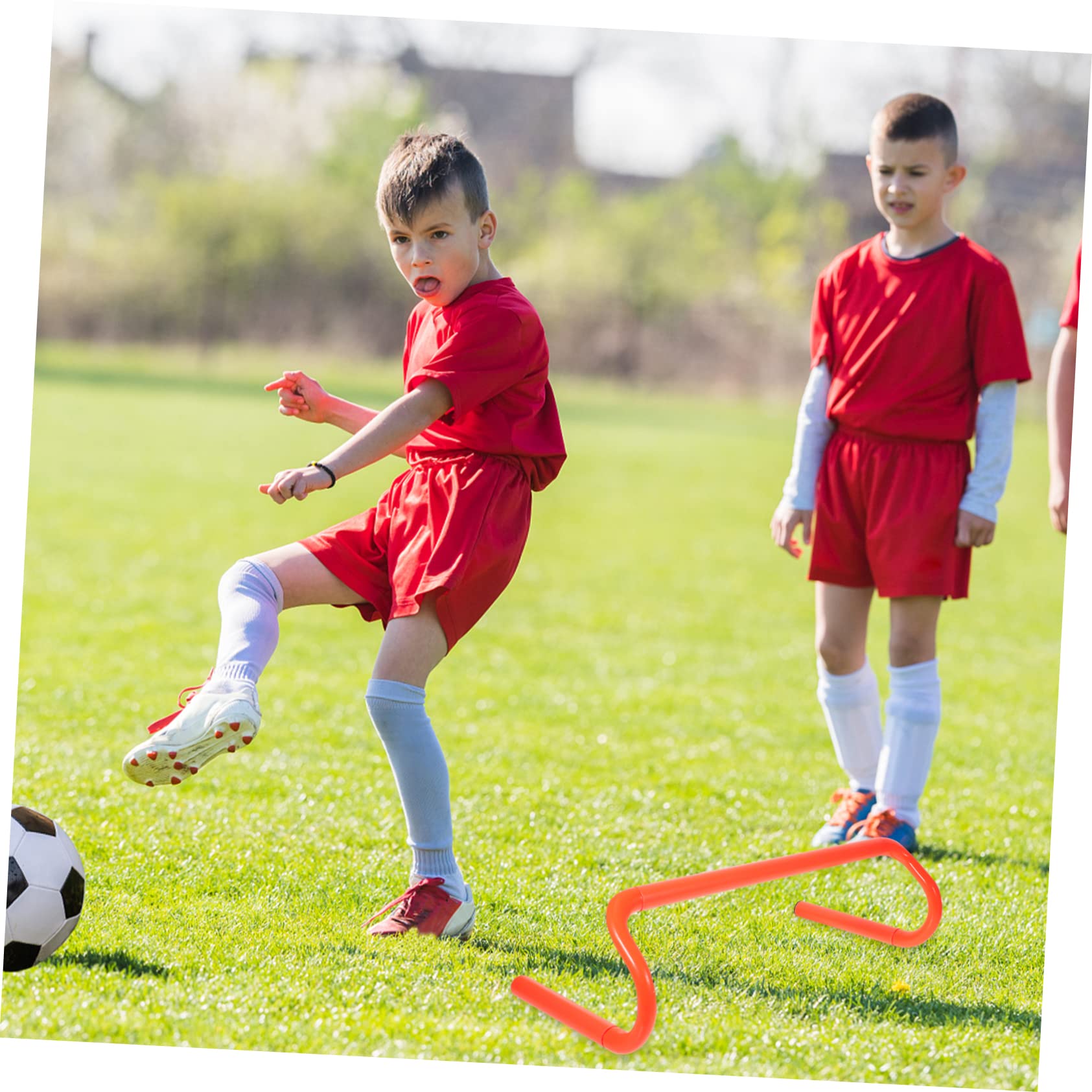 BESPORTBLE 15cm High Boys and Girls Training Hurdle Portable Soccer Hurdles for Boys and Girls Sports Agility Ladder