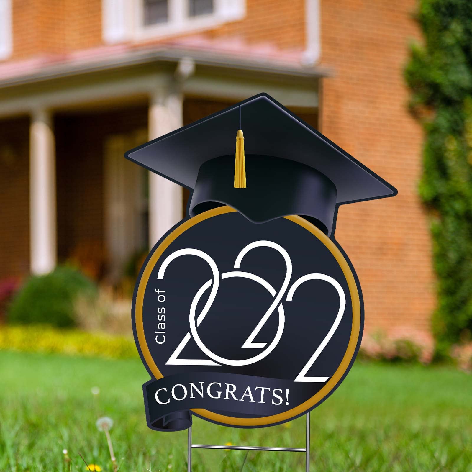Buy PixiPy Graduation Yard Sign 2022 17x13in Graduation Signs for Yard