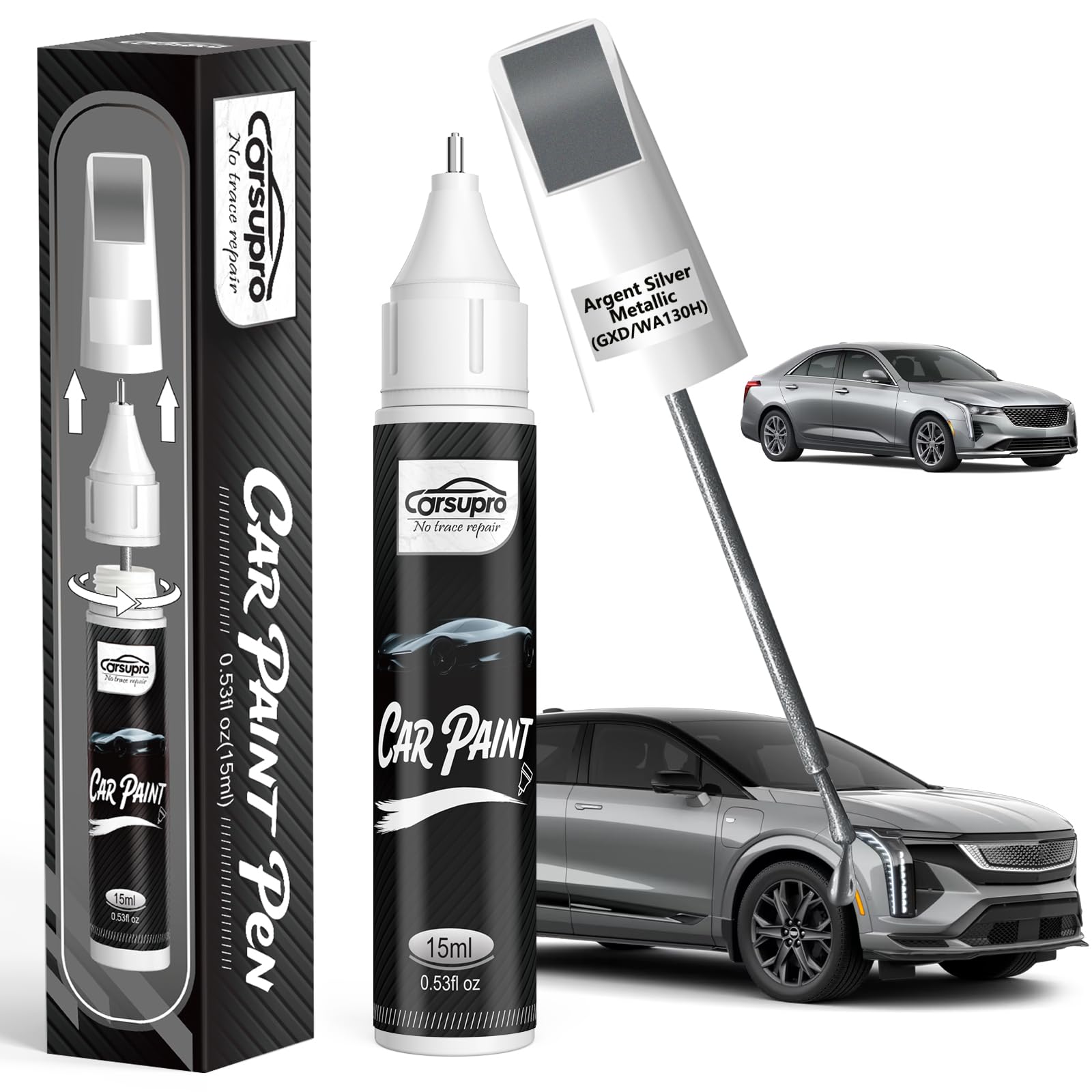 Amazon.com: Argent Silver Metallic(GXD/WA130H) for Cadillac Touch