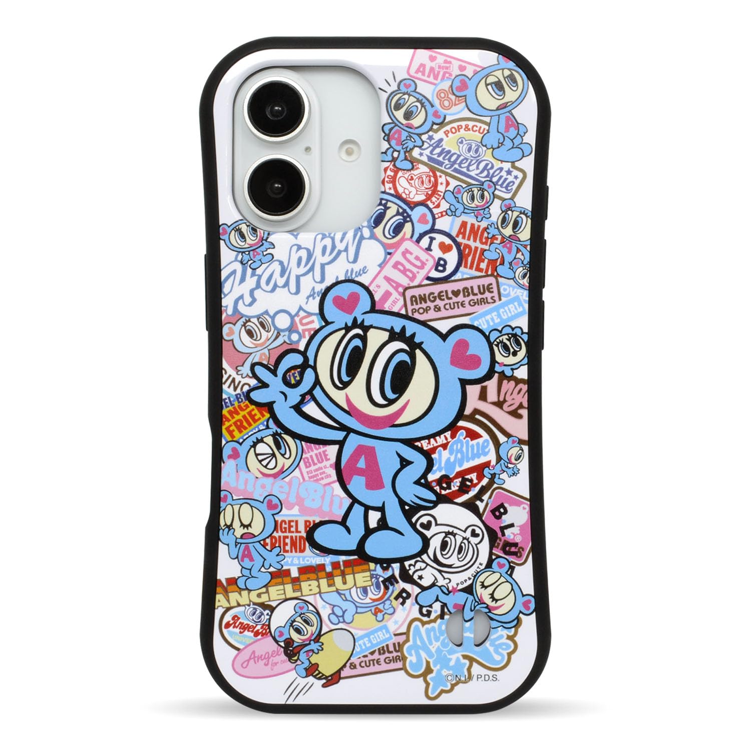 Amazon.co.jp: 【 ANGEL BLUE 正規品 】 iPhone 16 対応 ケース 「 耐