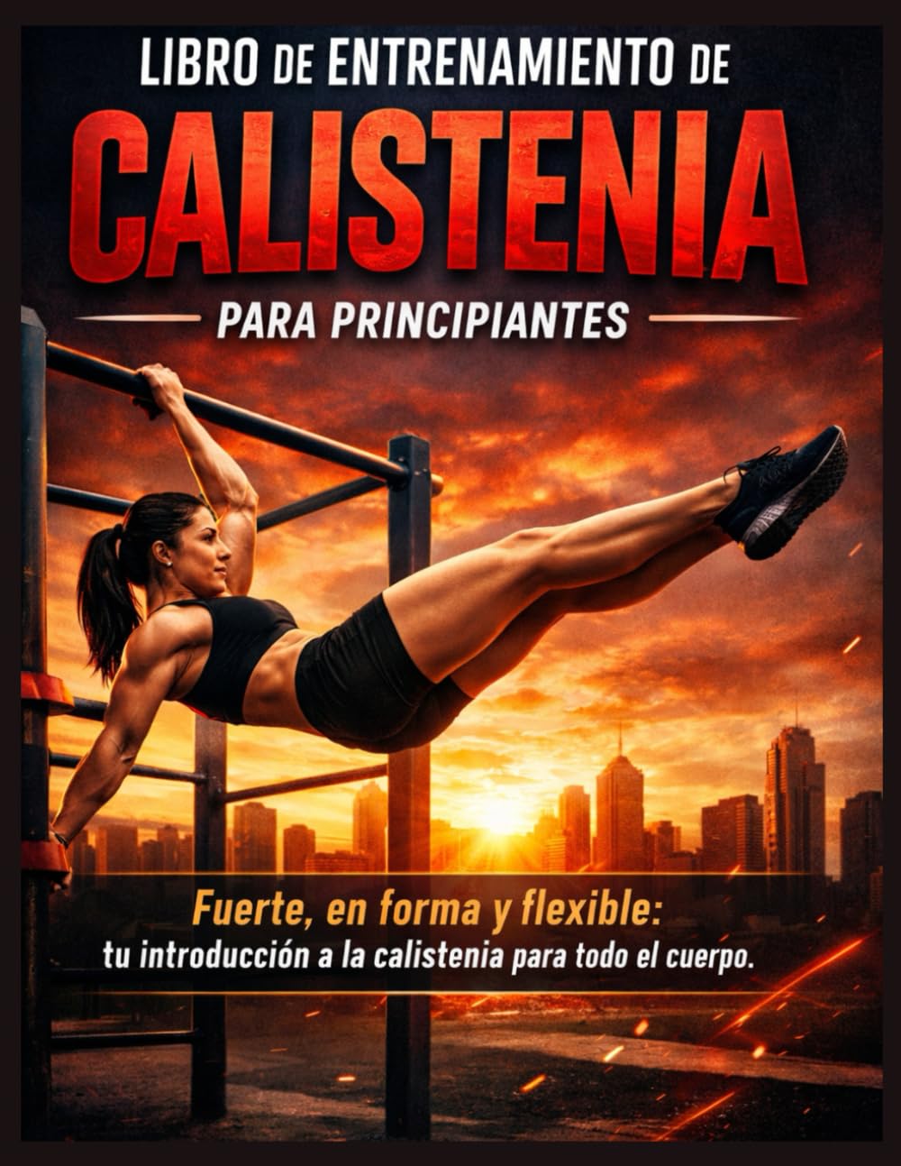 Libro de entrenamiento de calistenia para principiantes: Fuerte, en forma y flexible: tu introducción a la calistenia para todo el cuerpo